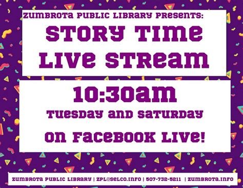 story time on facebook.